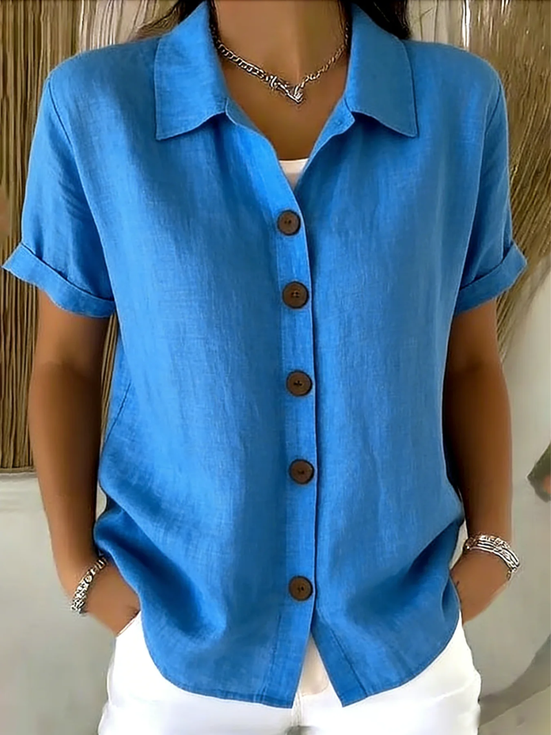 Aurelia | Classic Button-Up Shirt