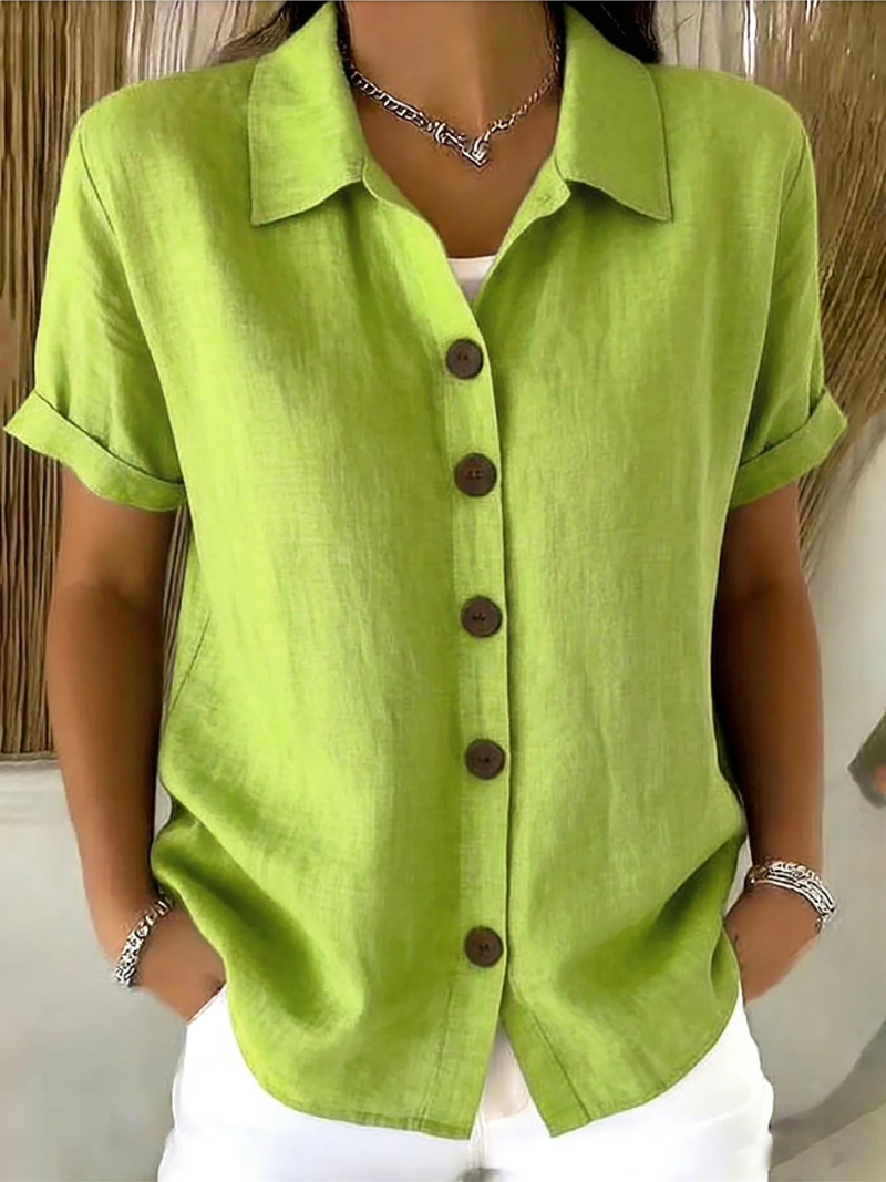 Aurelia | Classic Button-Up Shirt
