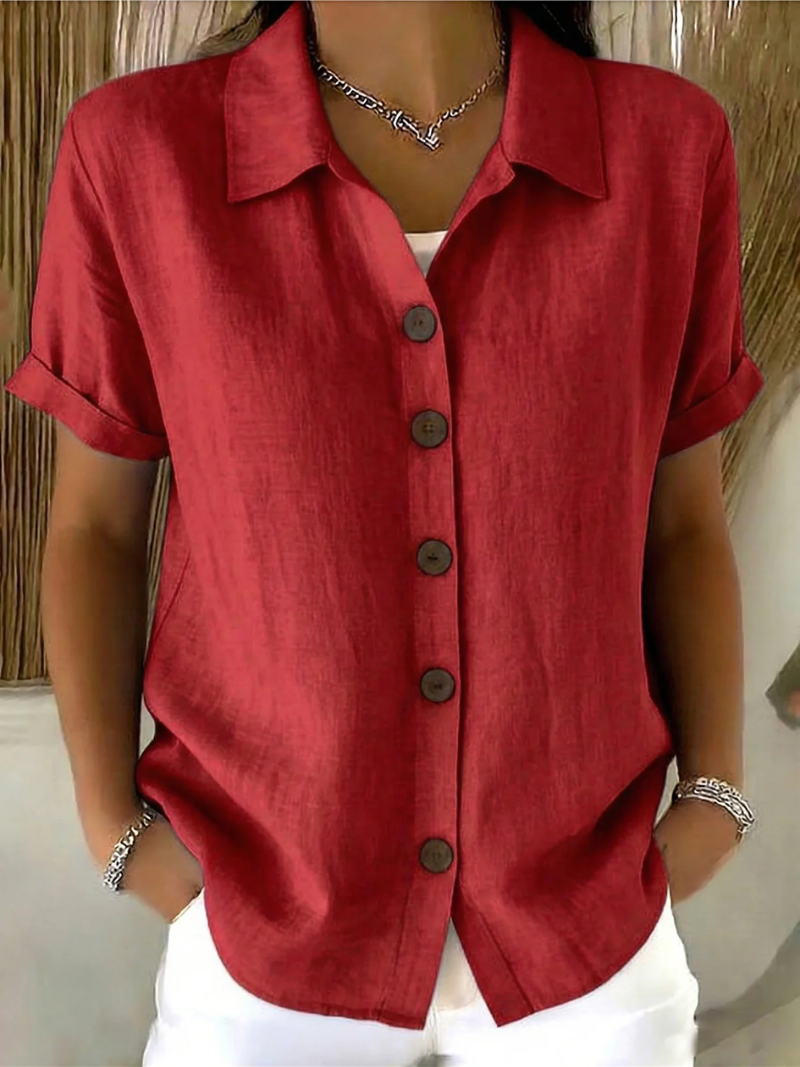 Aurelia | Classic Button-Up Shirt