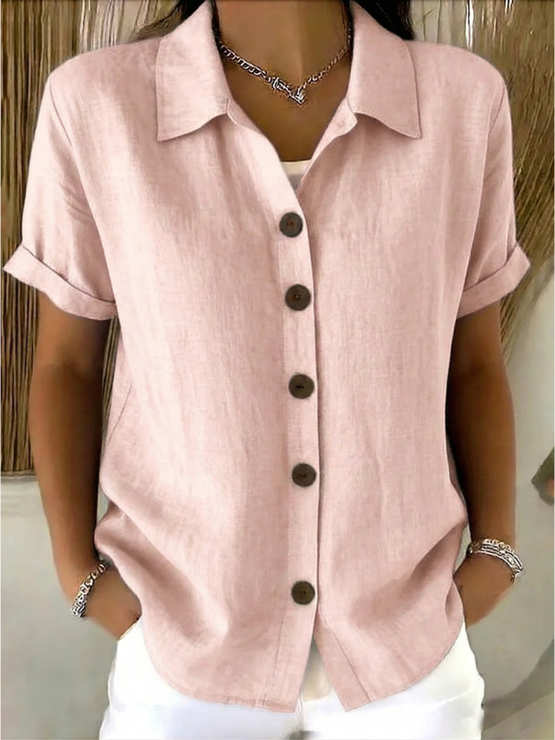 Aurelia | Classic Button-Up Shirt