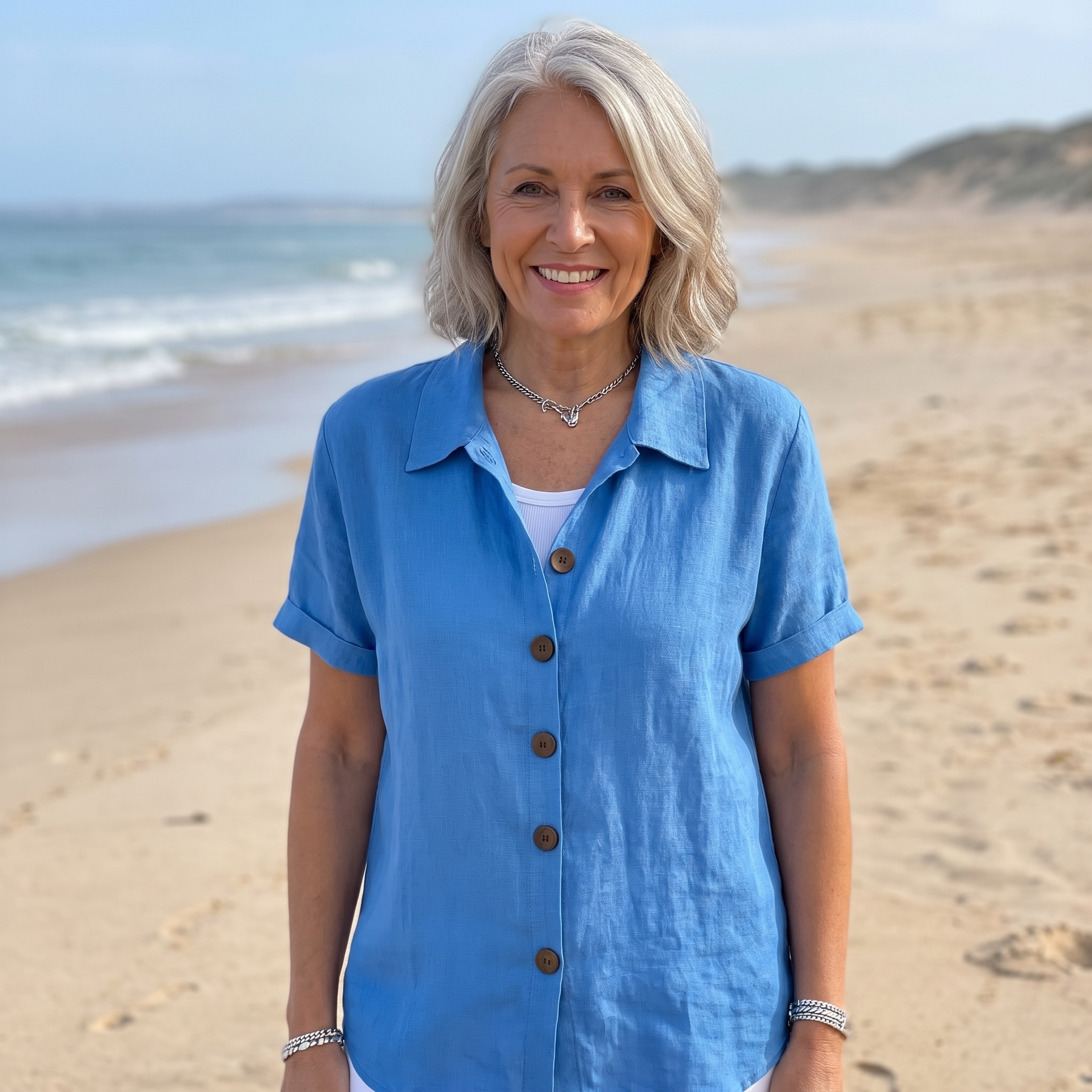 Aurelia | Classic Button-Up Shirt