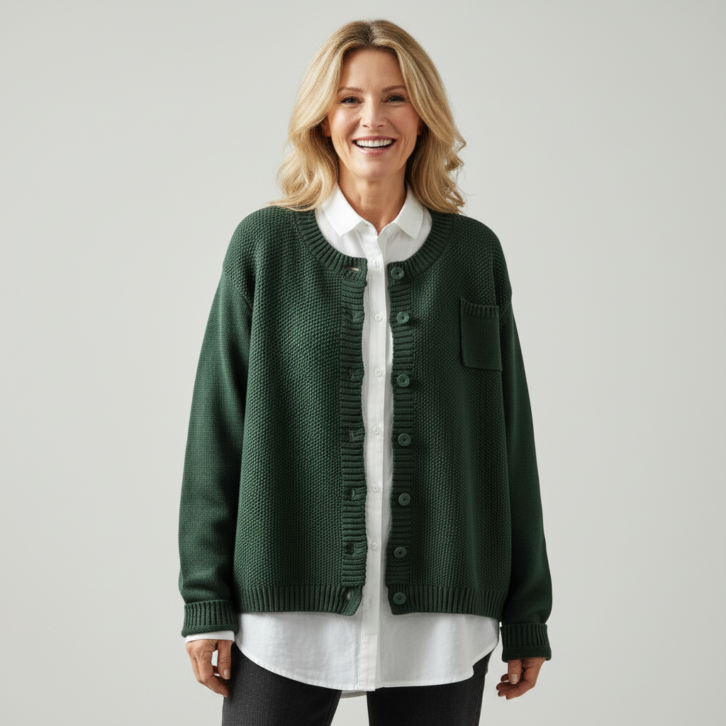 Berlinda™ - Cozy Knit Cardigan
