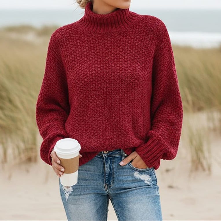 Chloe | Knit Loose Pullover Fashion Sweater