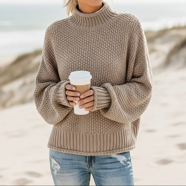 Chloe | Knit Loose Pullover Fashion Sweater