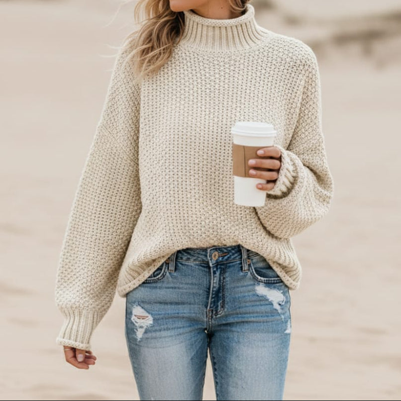 Chloe | Knit Loose Pullover Fashion Sweater