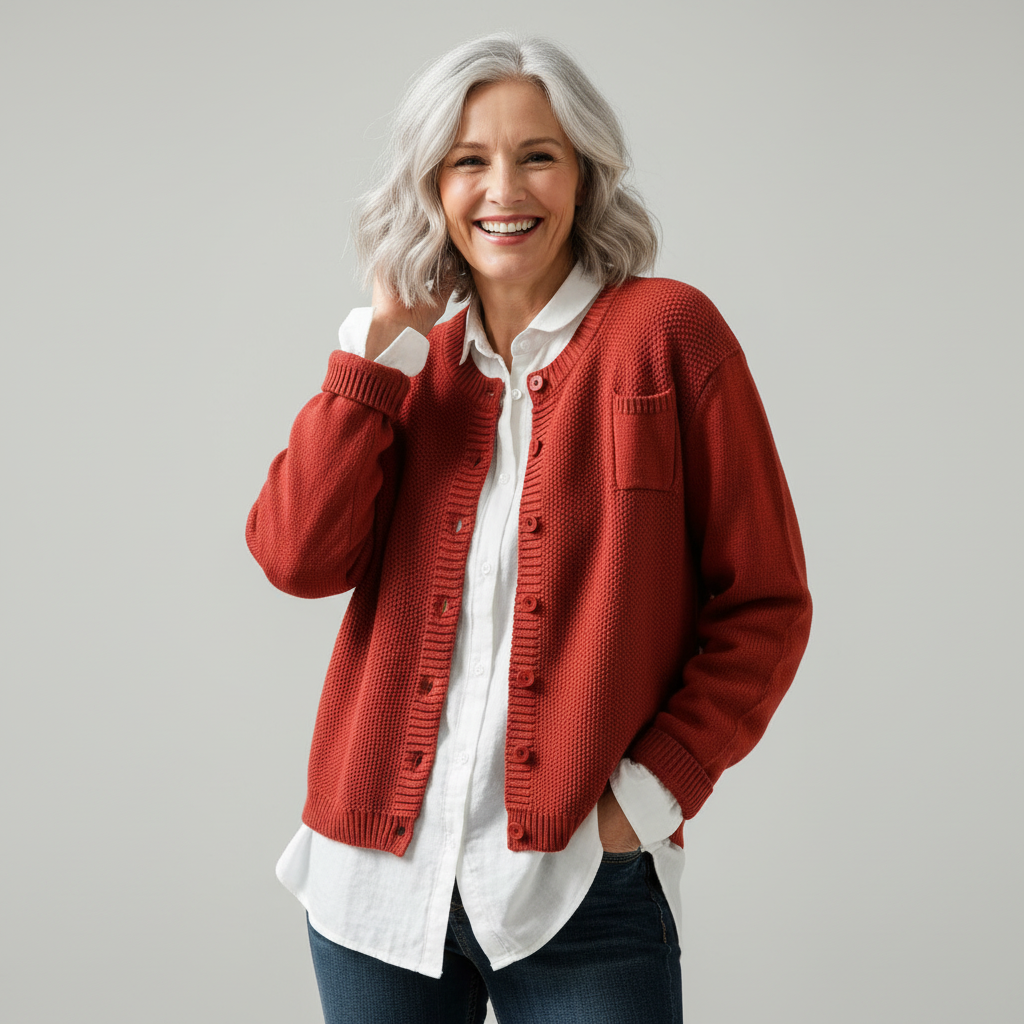 Berlinda™ - Cozy Knit Cardigan