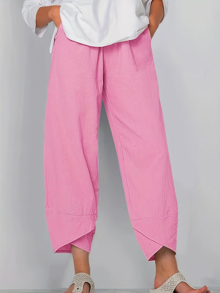 Zara™ Elegant Side-Pocket Trousers