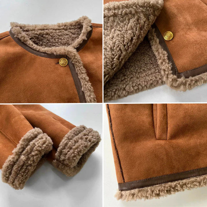 Luxurious Genuine Sheepskin Jacket