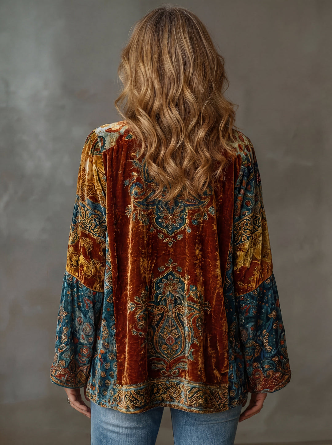 Darcy | Boho Embroidered Kimono Cardigan