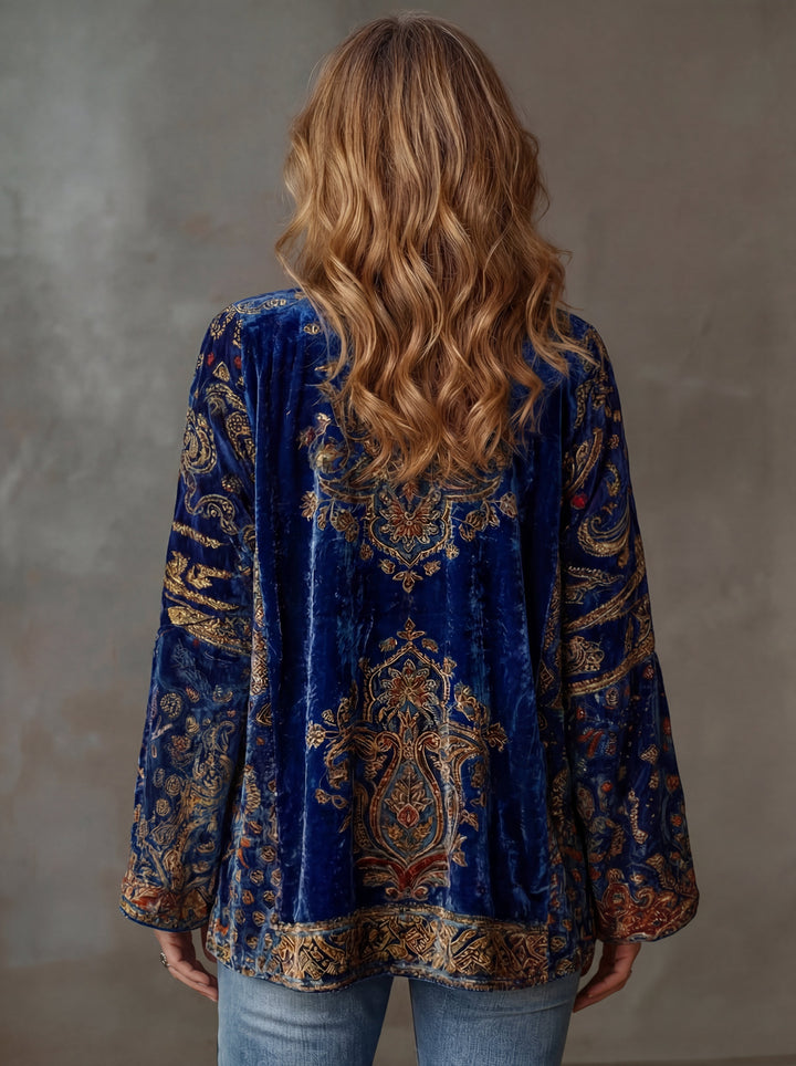 Darcy | Boho Embroidered Kimono Cardigan
