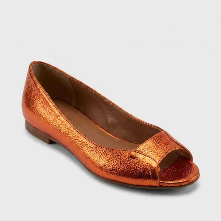 Adelina | Chic Comfort Gold Sandals