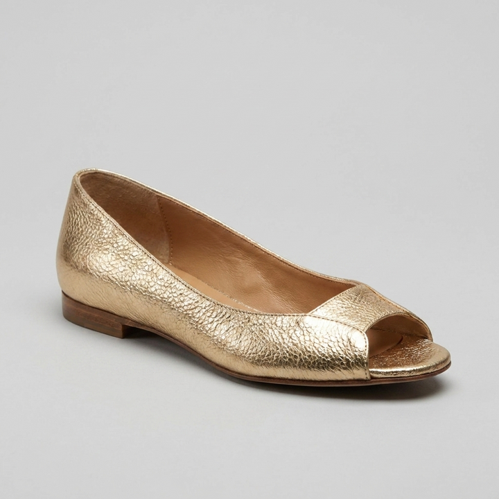 Adelina | Chic Comfort Gold Sandals