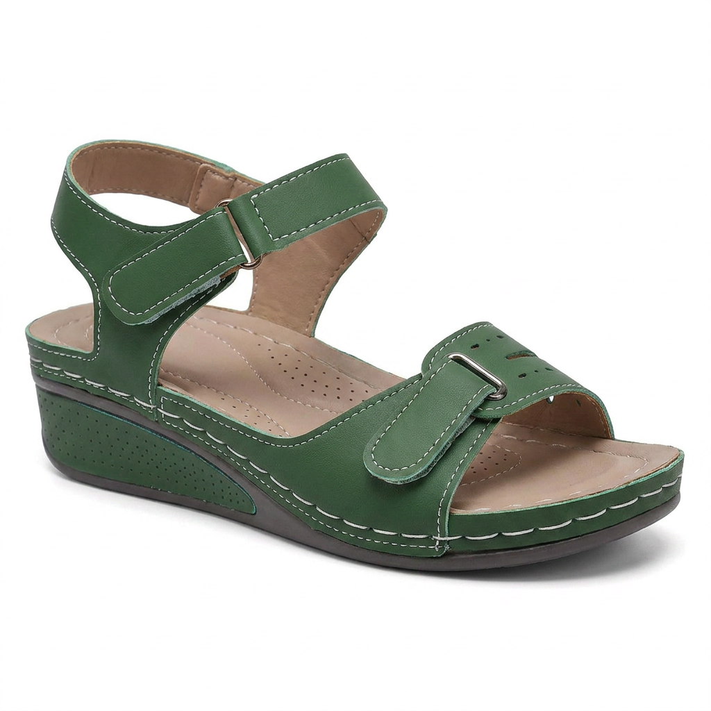 CHARLOTTE™ – Orthopaedic Leather Sandal