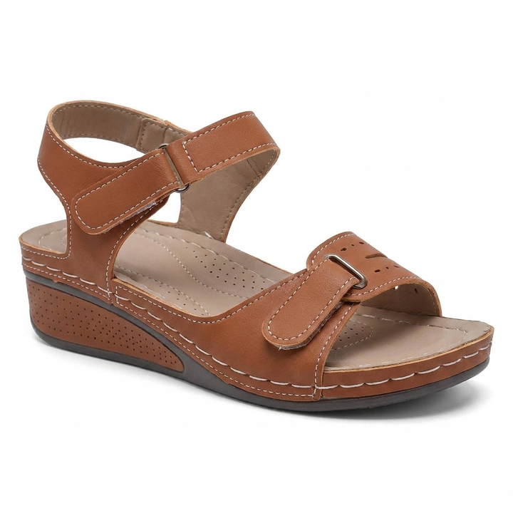 CHARLOTTE™ – Orthopaedic Leather Sandal