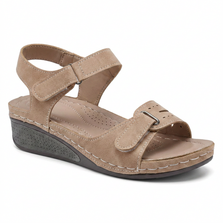 CHARLOTTE™ – Orthopaedic Leather Sandal