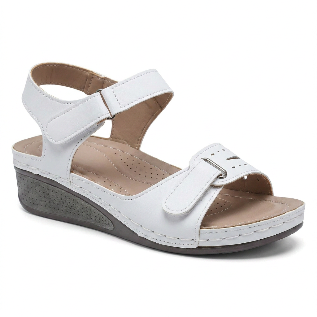 CHARLOTTE™ – Orthopaedic Leather Sandal