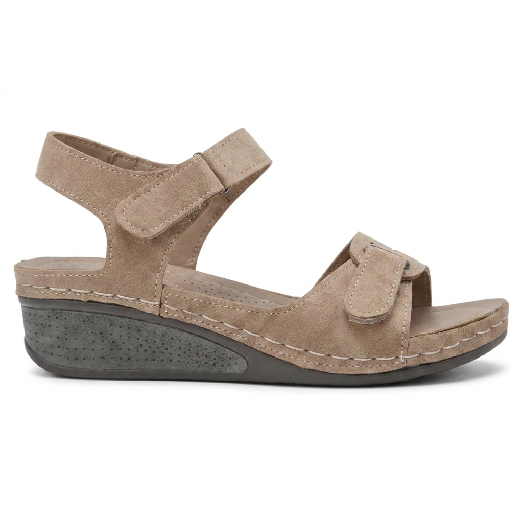 CHARLOTTE™ – Orthopaedic Leather Sandal