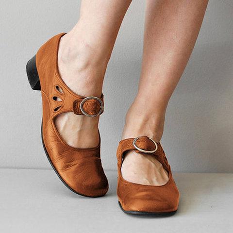 Myla™ Unique and Comfortable Leather Pumps