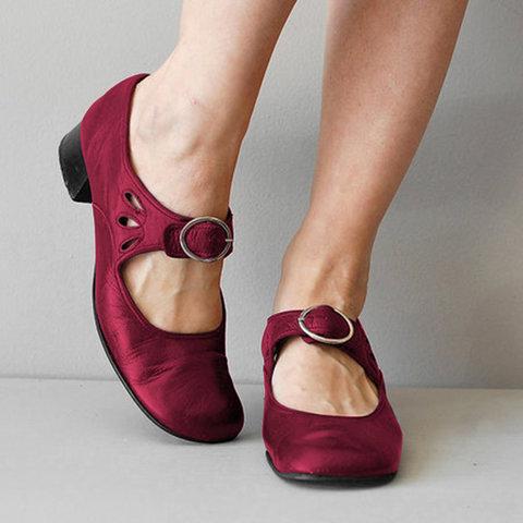 Myla™ Unique and Comfortable Leather Pumps