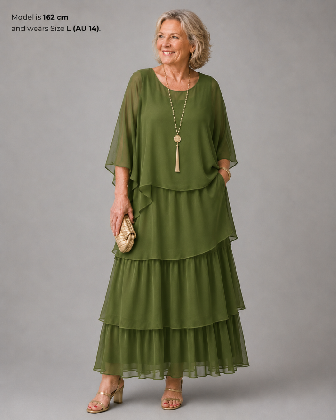 Lara | Elegant Flowing Maxi Dress