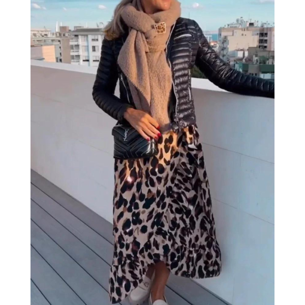 Lisandra™ - V-neck Wrap Dress
