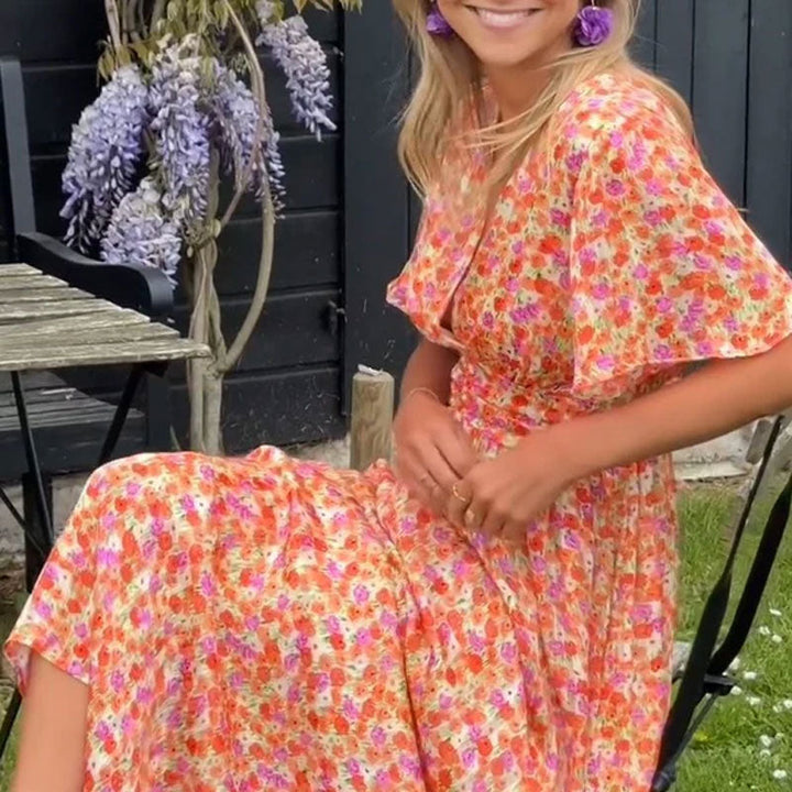 Jessie™ Vintage Flower Dress
